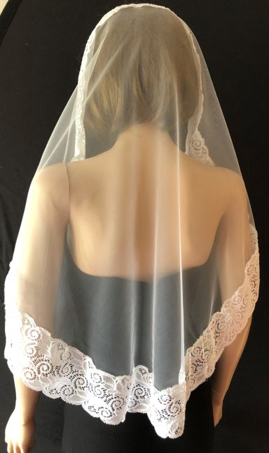 vintage lace veil