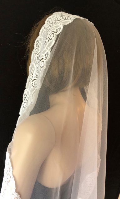 vintage lace veil